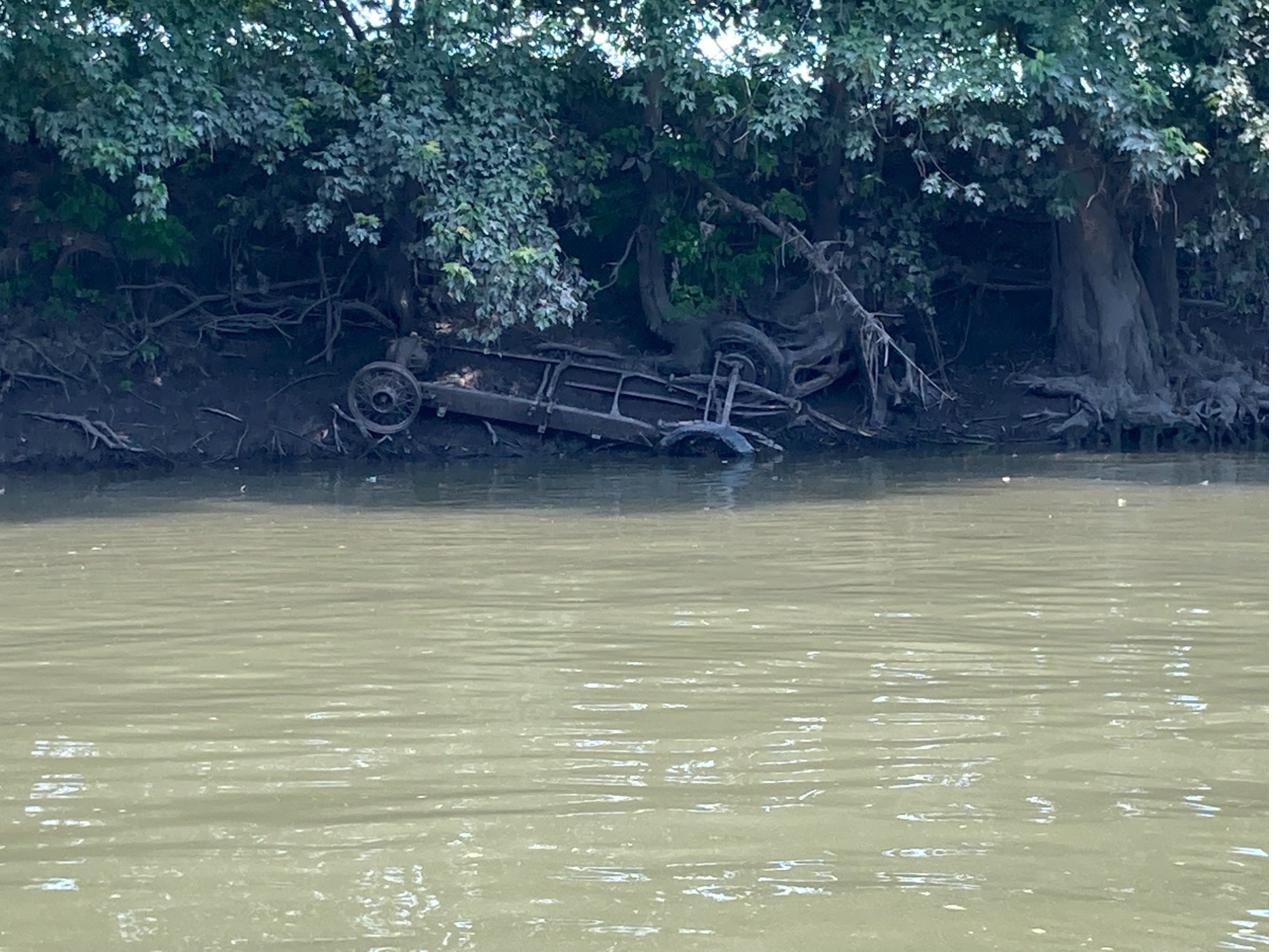 Interesting find along the Vermilion River near Pontiac, Illinois
